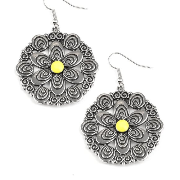 Grove Groove - Yellow Earring